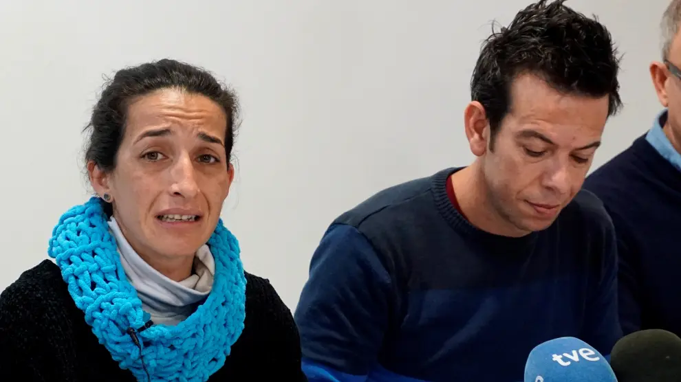 Patricia Ramírez y Ángel Cruz, padres del niño de 8 años desaparecido Gabriel.