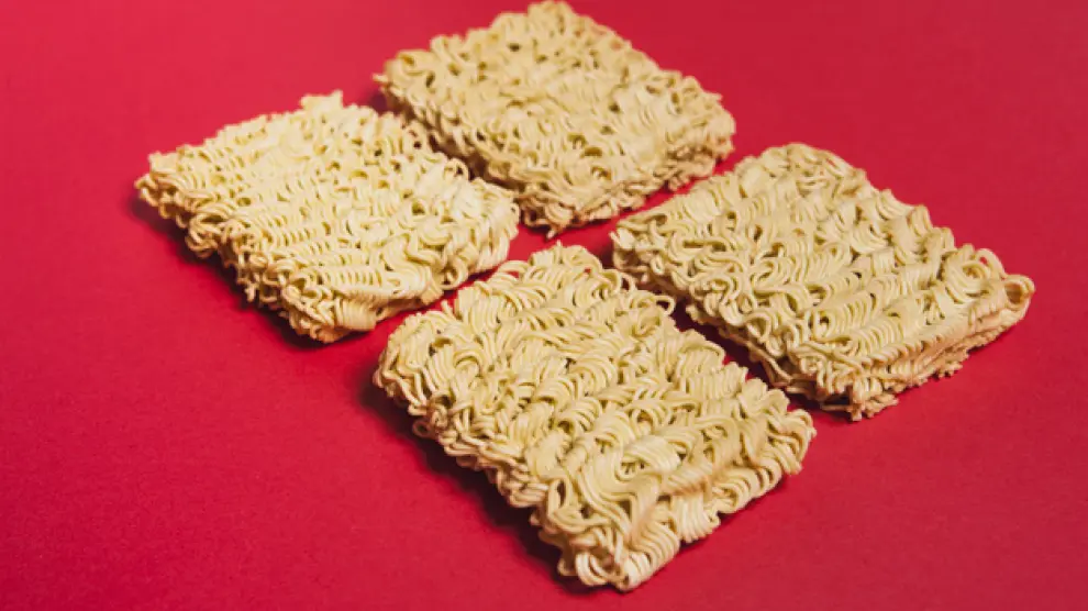 Los noodles combinan muy bien con los fardeles aragoneses.