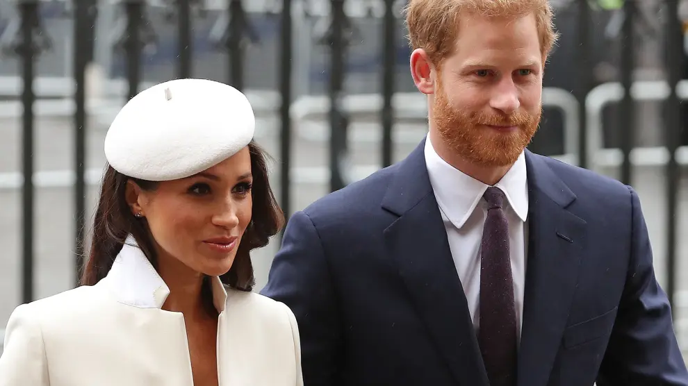 Meghan Markle y el príncipe Harry, en el Día de la Commonwealth