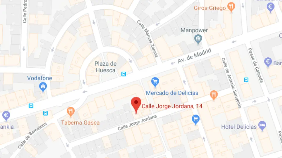 Calle Jordana, Zaragoza