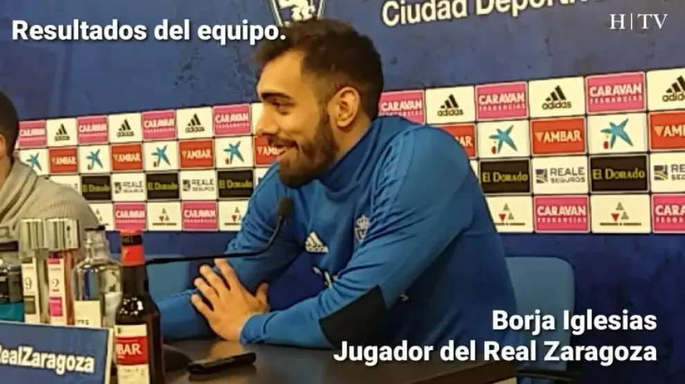 Borja Iglesias: "Seguimos pensando en ganar"