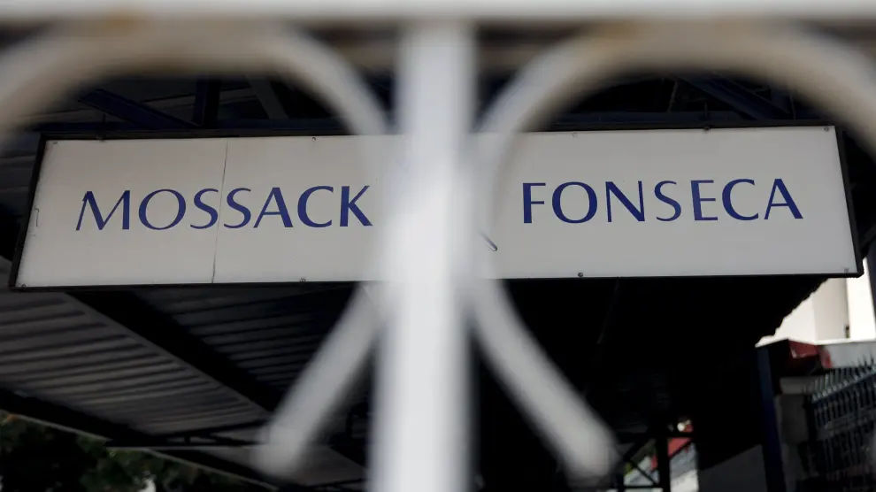 Logo del bufete de abogados Mossack Fonseca.