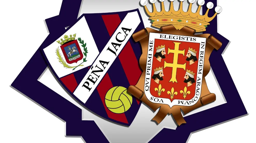 Logotipo de la nueva peña de la SD Huesca que se ha creado en Jaca