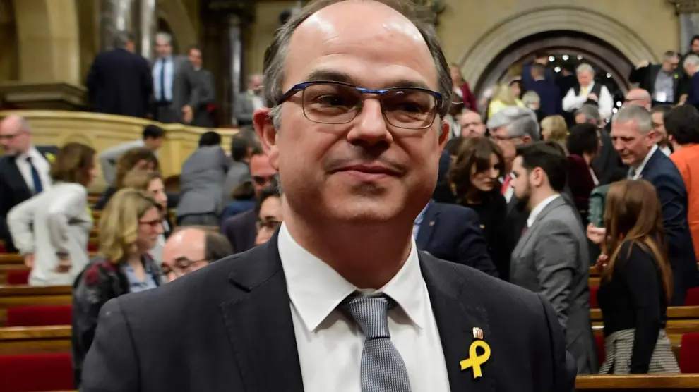 El candidato a la presidencia de la Generalitat, Jordi Turull.