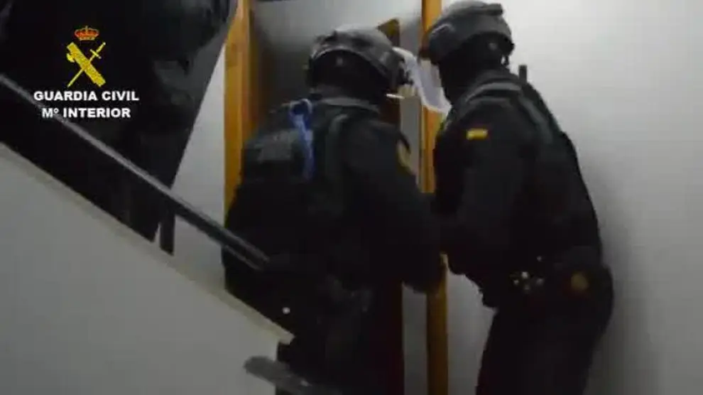 La Guardia Civil de Huesca detiene en Valencia al autor del atraco de Fraga