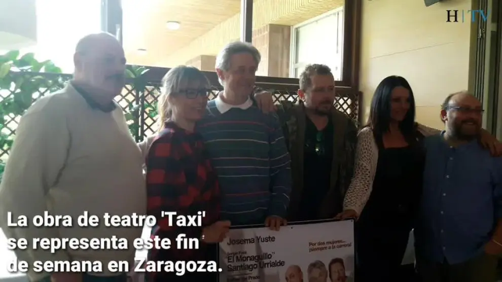 La comedia 'Taxi' sube la bandera en Zaragoza
