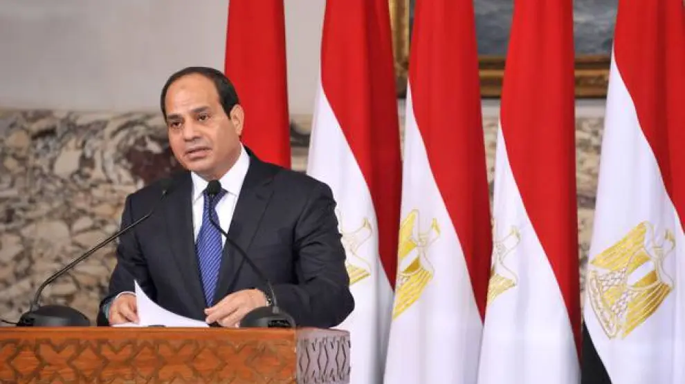 Imagen de archivo del presidente egipcio, Al Sisi.