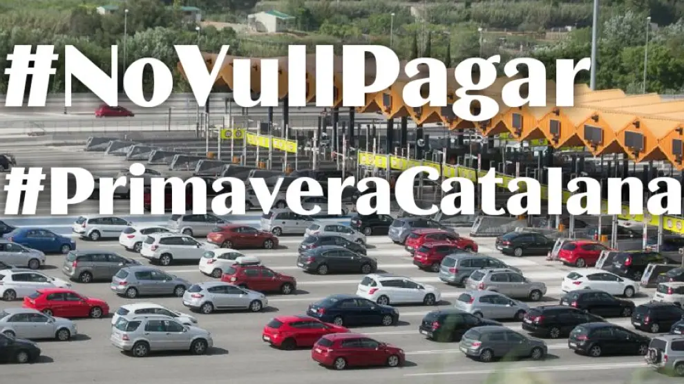 En los últimos días, desde su cuenta oficial en Twitter, los CDR ya habían hecho llamamientos a los conductores a saltarse los peajes, con el hashtag #novullpagar (no quiero pagar).