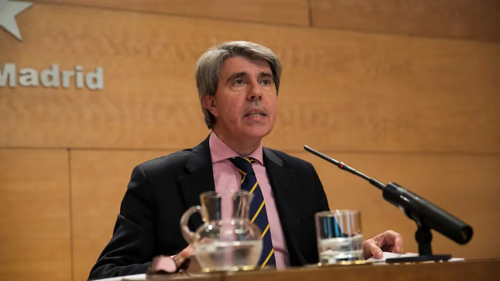 El portavoz del Gobierno de la Comunidad de Madrid, Ángel Garrido.