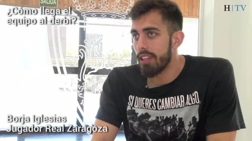Borja Iglesias: "Tenemos muchas ganas de que llegue el derbi"