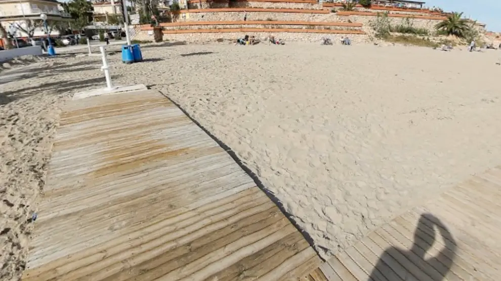 Playa de Cala Bosque, en La Zenia (Alicante)