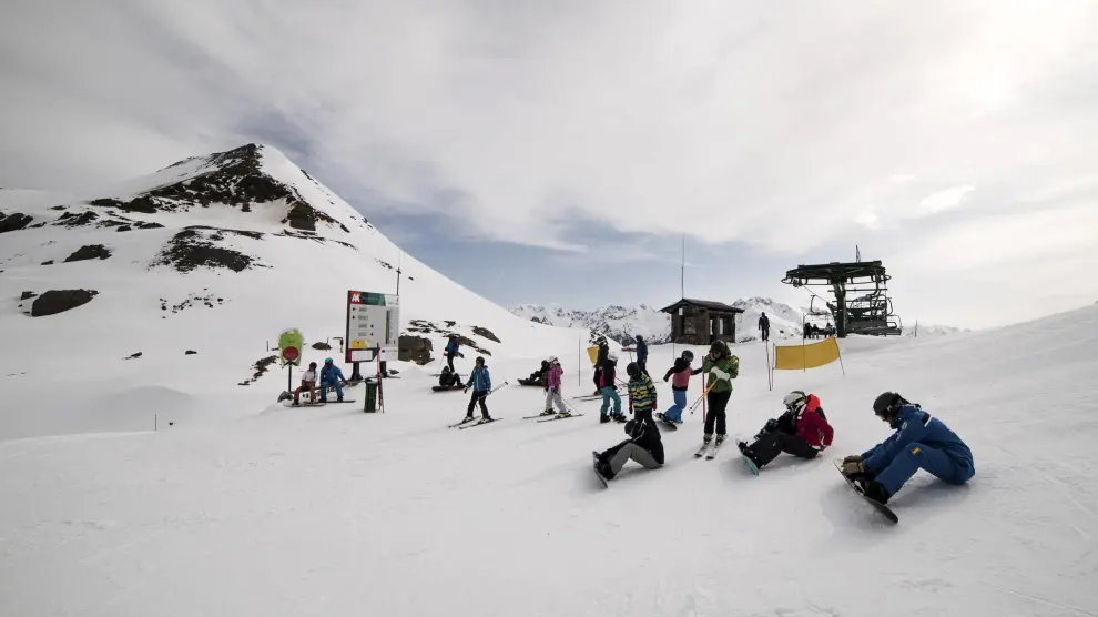 Imagen de archivo de la estación de esquí de Formigal