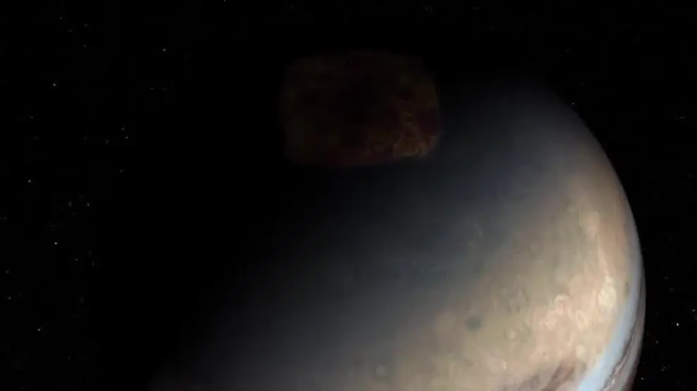 La NASA publica un vídeo sobre el polo norte de Júpiter
