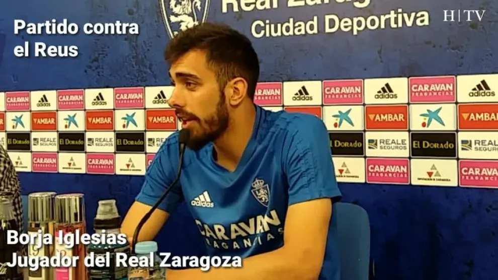 Borja Iglesias: "El equipo tiene que salir a ganar como cuando jugamos en casa"