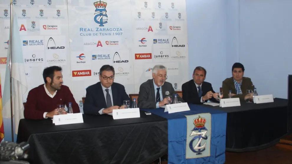 Presentación del I Torneo Internacional Séniors Ciudad de Zaragoza