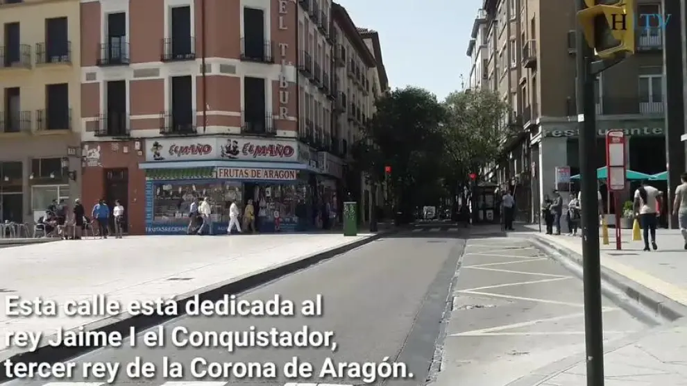 Zaragoza calle a calle: Don Jaime I