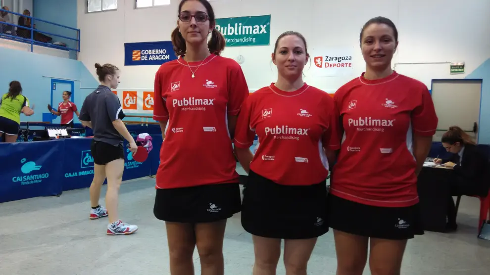 Alejandra Gimeno, Yara Grimal y Sara Escota, plantaron cara a los poderosos equipos catalanes