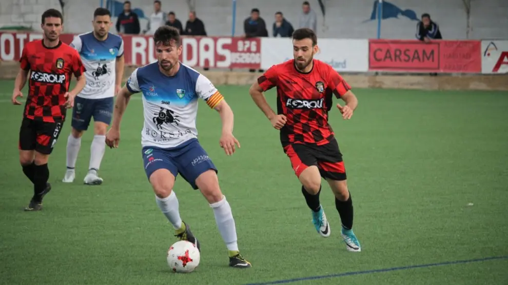 Fútbol. Tercera División - Borja vs. Tamarite. Alba Rivera.