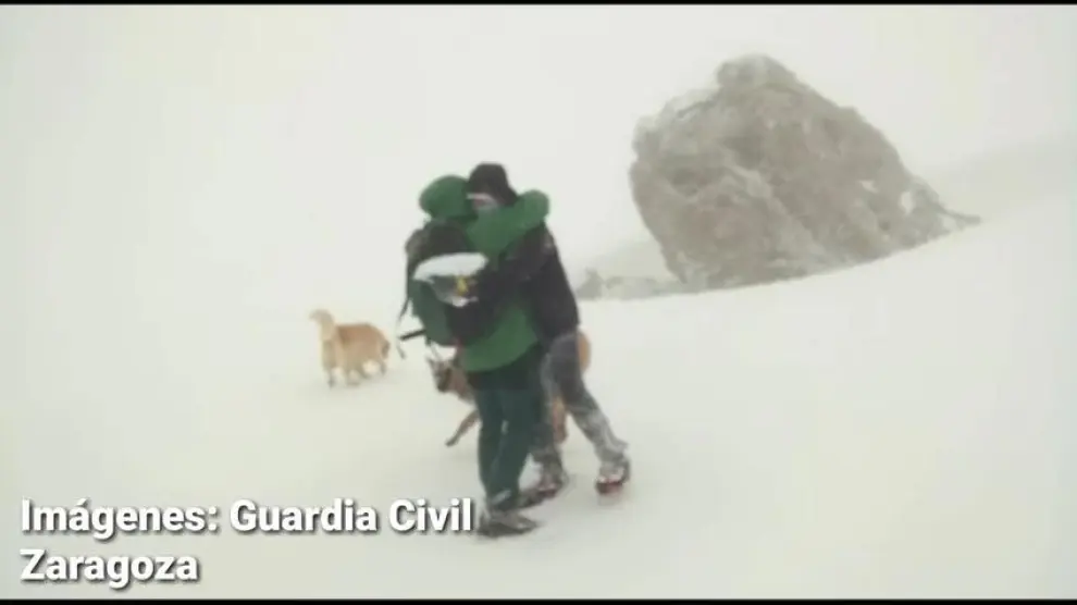 Rescatadas dos personas extraviadas en el Pirineo