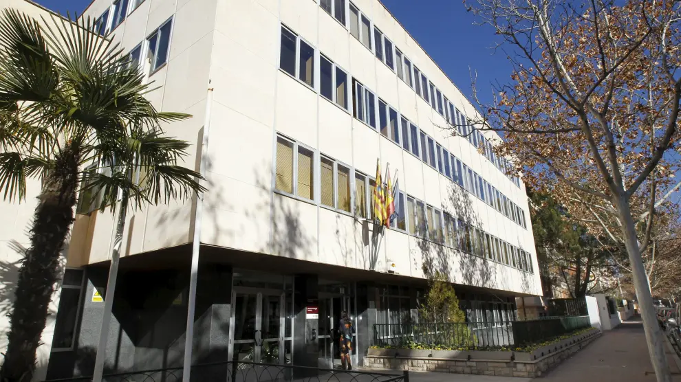 Parte de los Juzgados de Teruel se encuentran en el edificio conocido como la Casa Blanca, en la foto.