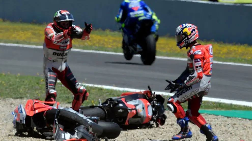 ¿Qué ha pasado entre Lorenzo y Márquez en el mundial de Moto GP?