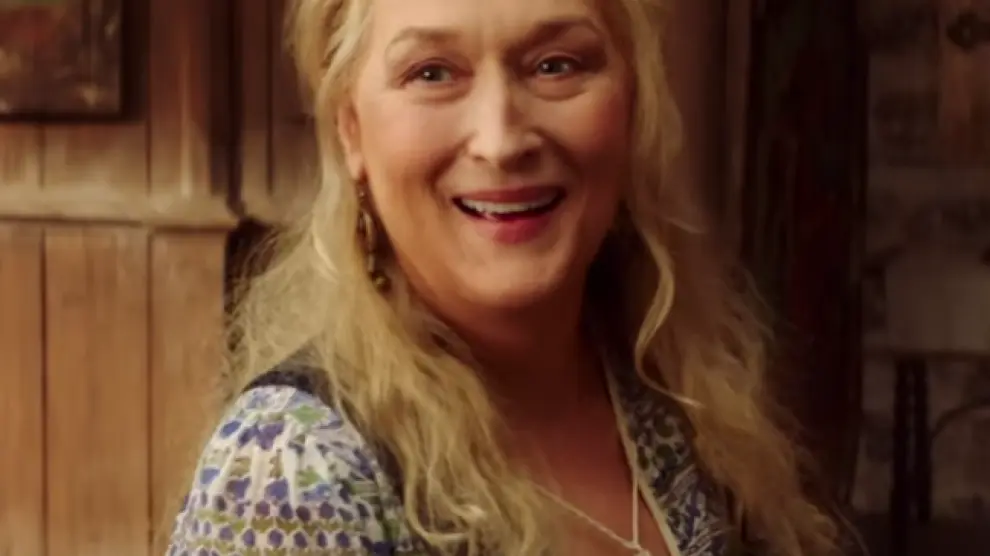 Meryl Streep en el trayler de Mamma Mia! Una y otra vez.