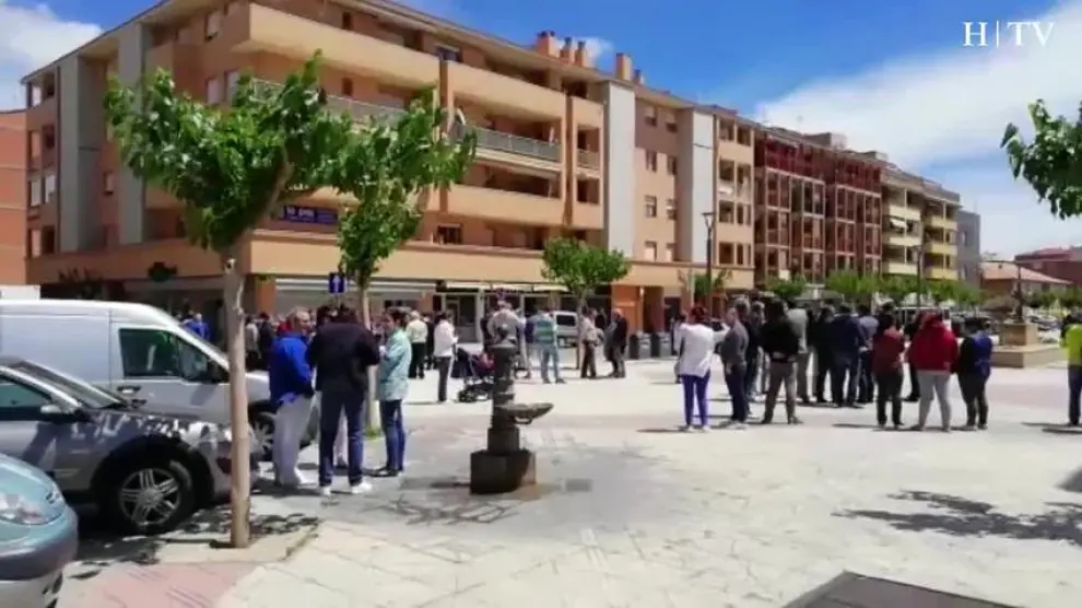 El suceso ha obligado a desalojar un colegio y la guardería en La Almunia