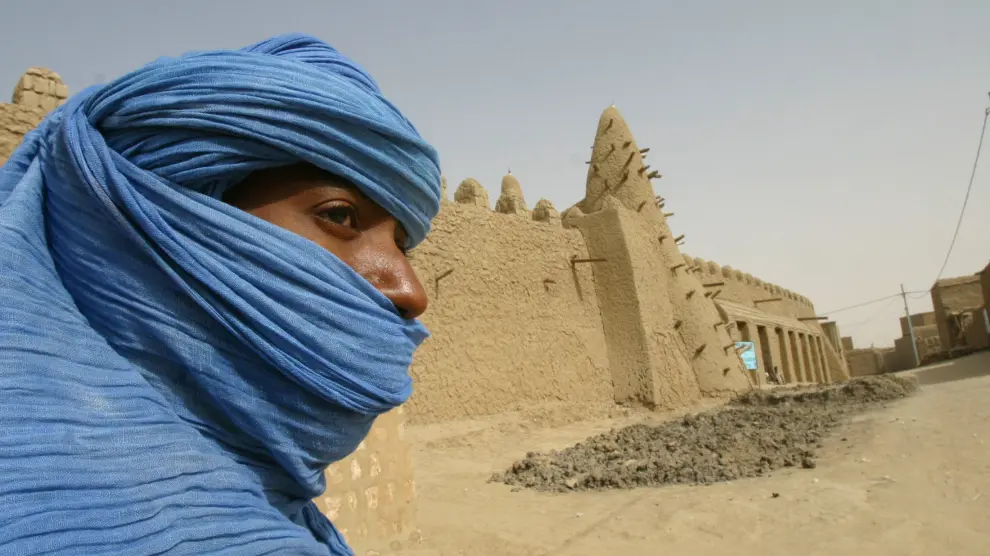Los tuaregs, los hombres azules del desierto.