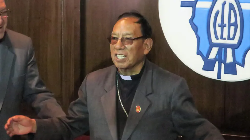 Fotografía de archivo de Toribio Ticona Porco, nuevo cardenal de Bolivia.