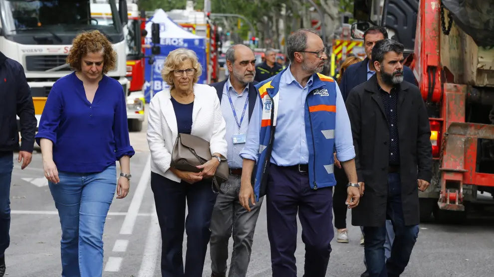 Encuentran muerto a uno de los dos desaparecidos en el derrumbe de Madrid