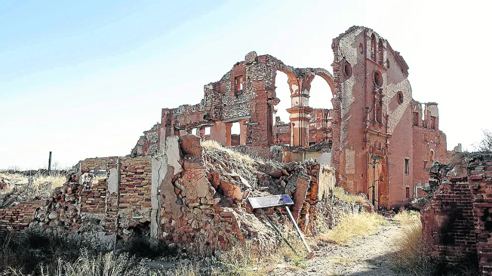 El antiguo convento de San Rafael presenta un evidente estado de deterioro.