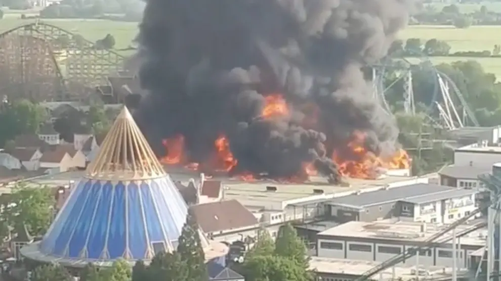 Registrado un incendio en Europa Park, el parque de atracciones más grande de Alemania