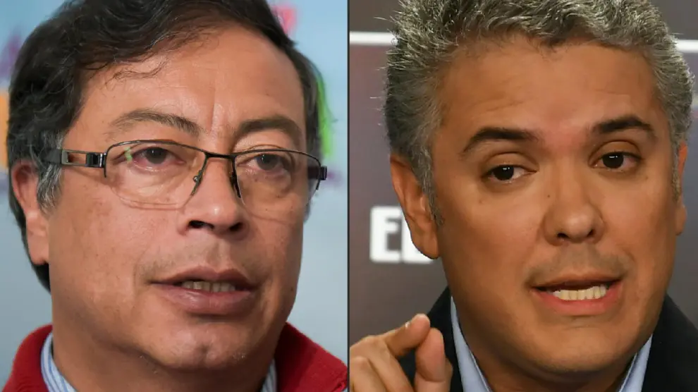 El izquierdista Petro y el uribista Duque irán a segunda vuelta en Colombia