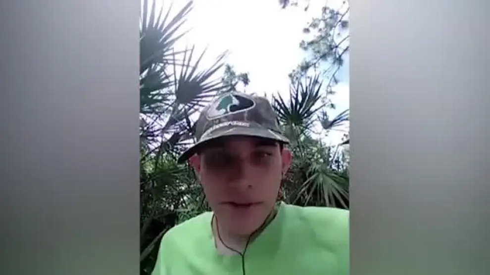 Escalofriantes vídeos del autor de la matanza en el instituto de Florida