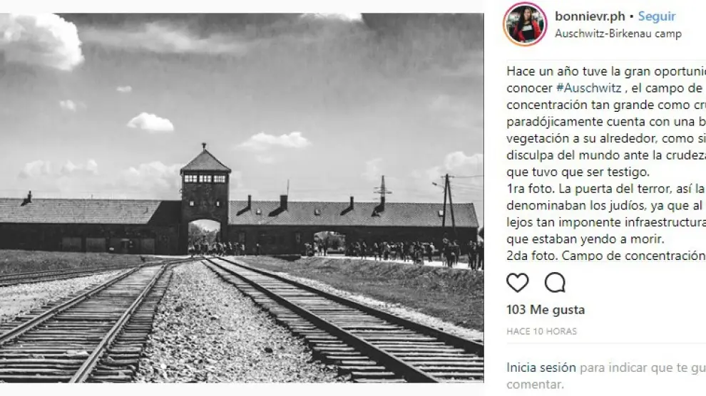 El campo de concentración de Auschwitz es uno de los escenarios que forman parte del tanatoturismo.