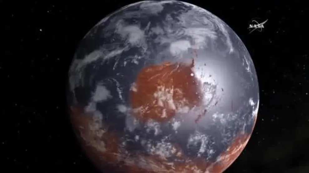 La Nasa muestra pruebas de posible vida en Marte