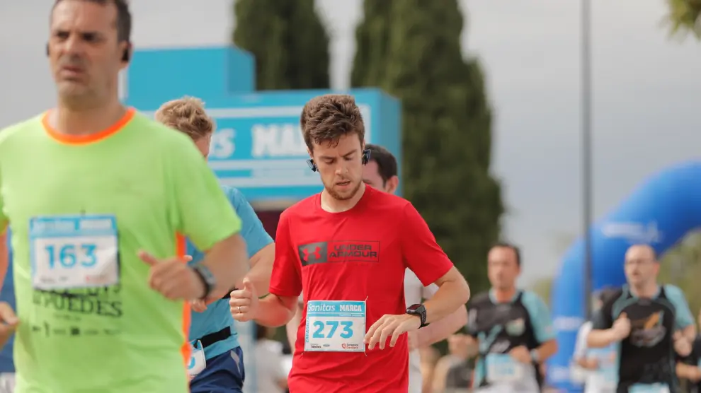 Imagen de archivo de la carrera Sanitas Marca Running Series Zaragoza.
