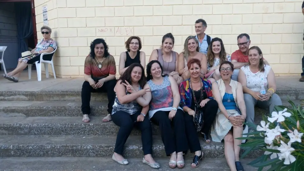 Foto de grupo de los profesores del Centro de Adultos Ricardo Sola.