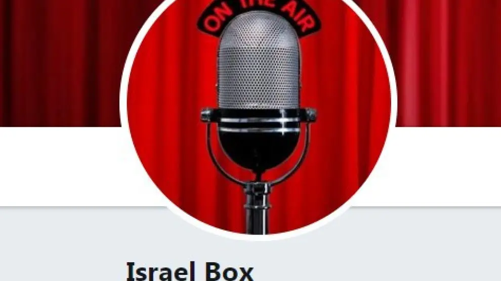 La cuenta de Twitter de Israel Box.