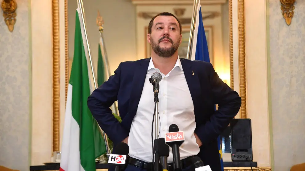 El ministro italiano de Interior, Matteo Salvini, ha tomado esta decisión.