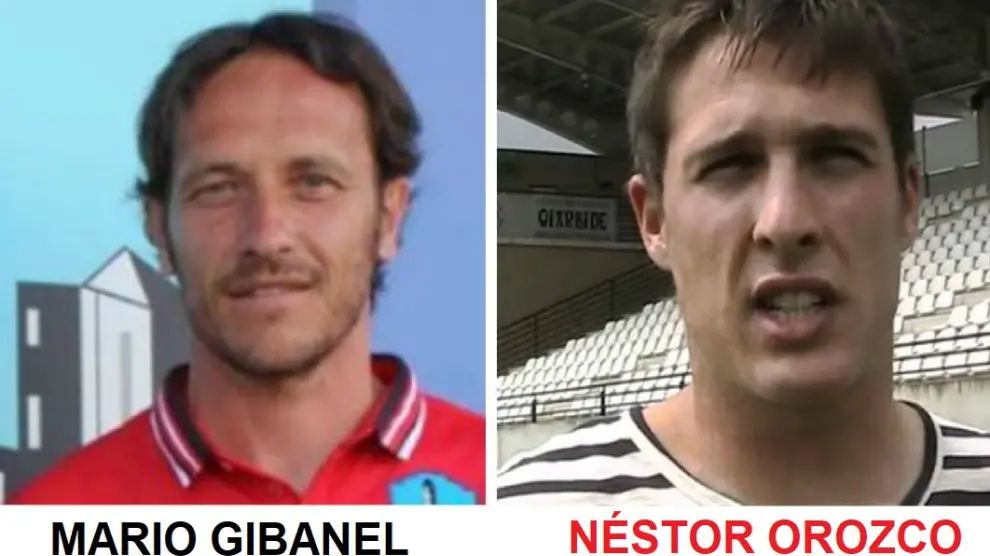Gibanel y Orozco, nuevos miembros del cuadro técnico del Real Zaragoza junto al titular del banquillo, Imanol Idiakez.