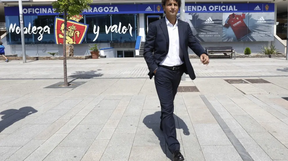 Imanol Idiakez, nuevo entrenador del Real Zaragoza.