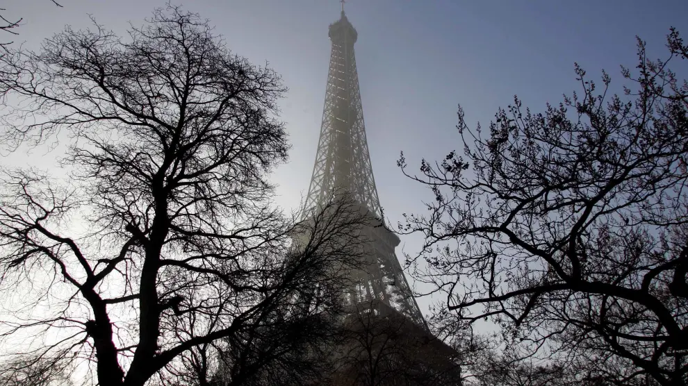 La emblemática Torre Eiffel de París.