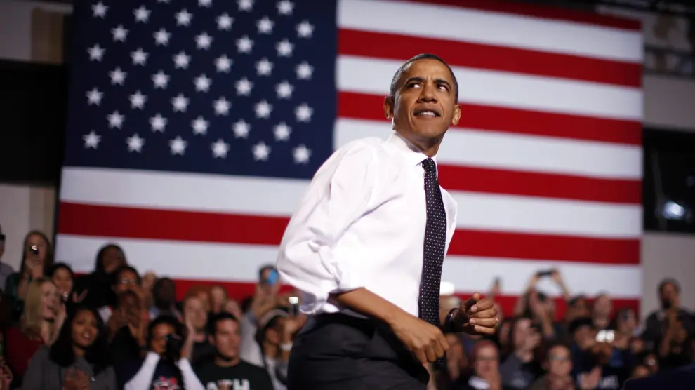 Barack Obama en un acto en Denver (Estados Unidos).