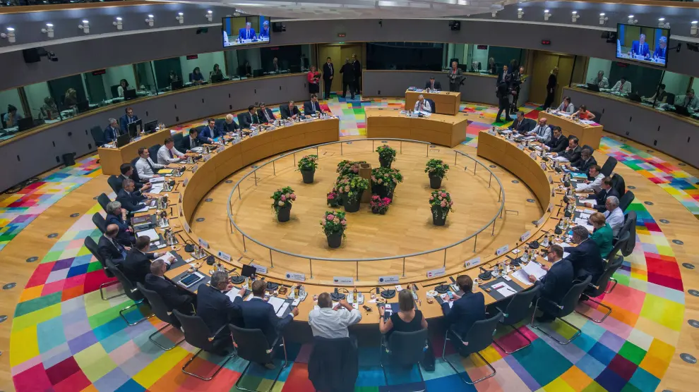 La reunión de los líderes europeos en Bruselas.