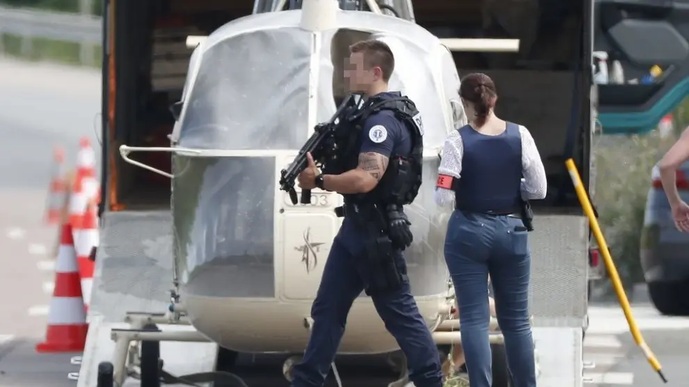 El atracador de furgones blindados huyó de prisión con la ayuda de un helicóptero.
