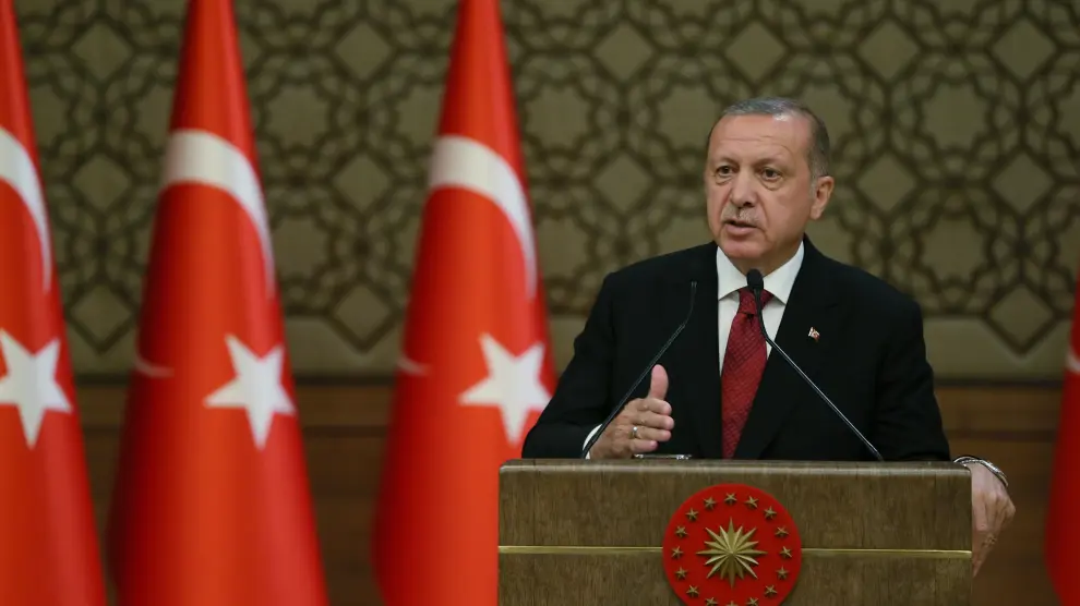 Recep Tayyip Erdogan, presidente de Turquía con poderes ejecutivos.