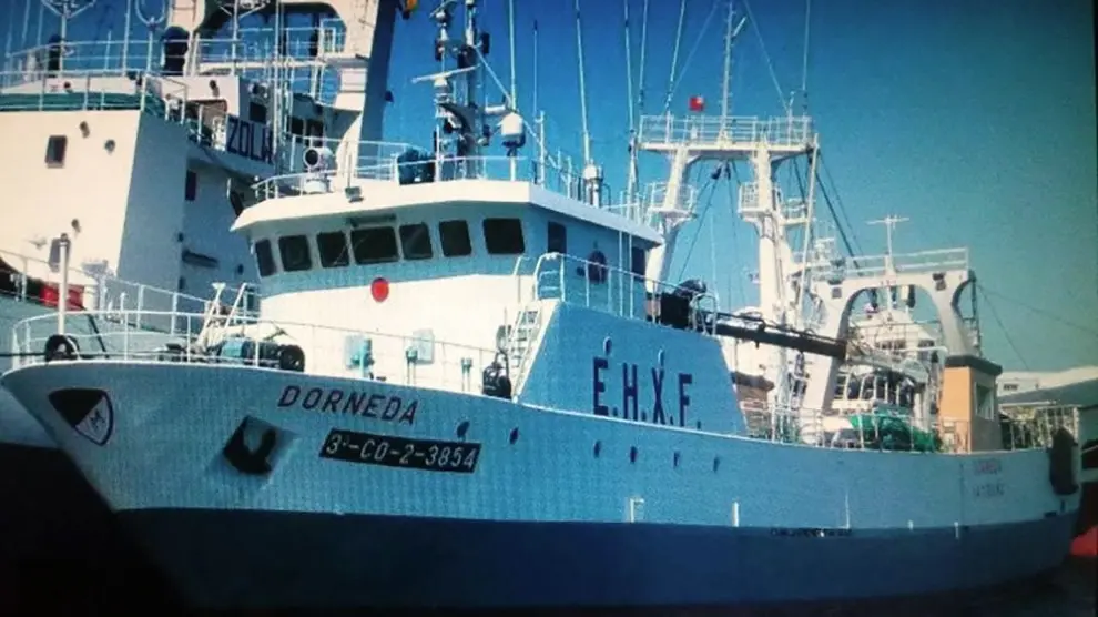 Imagen de archivo de la embarcación 'Dorneda', que se ha hundido en aguas argentinas.