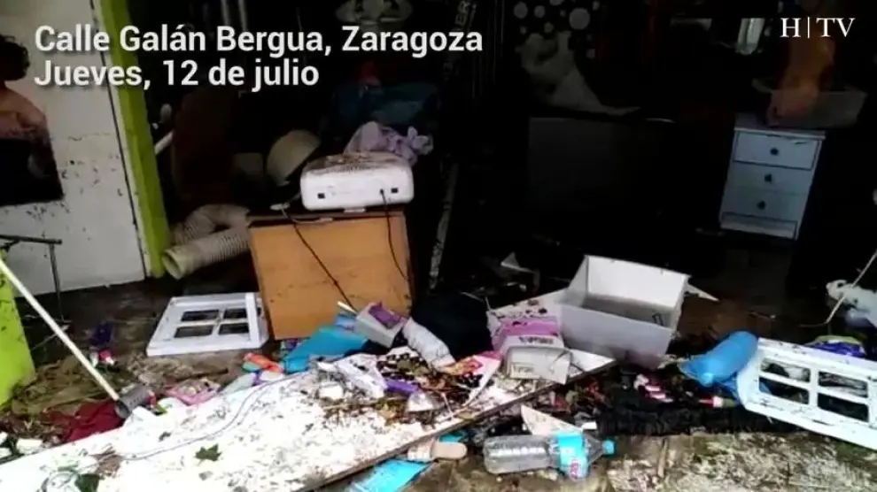 ¿Qué pasó en la calle Galán Bergua?