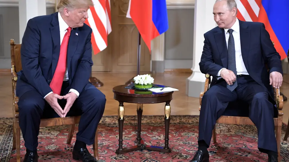 Trump y Putin en una imagen de archivo.